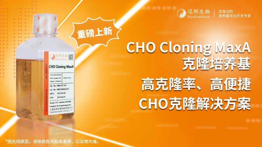 新品上市|CHO Cloning MaxA克隆培养基(图1)